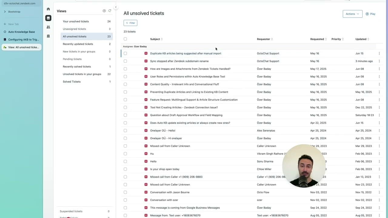 Watch the AutoKnowledgeBase product demo